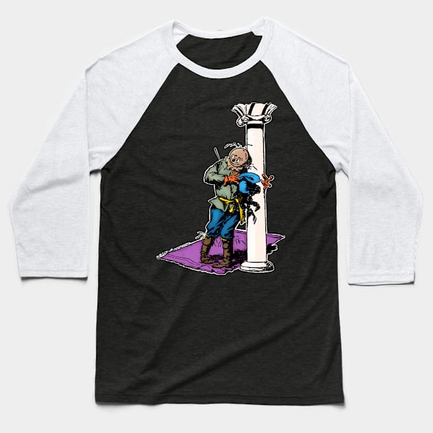 The Scarecrow Baseball T-Shirt by MandyE